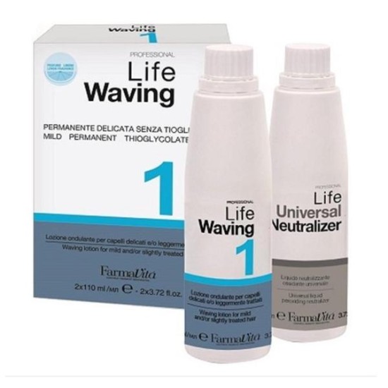 Къдрин с Фиксаж за нормална коса FarmaVita Life Waving 1 220мл