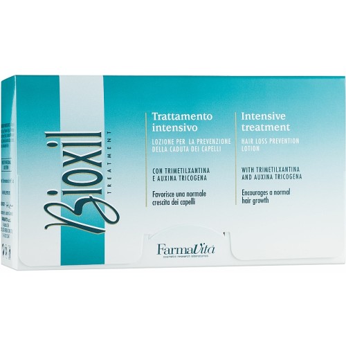 Ампули против косопад с витамин Е -  FarmaVita Bioxil Lotion 12х8мл