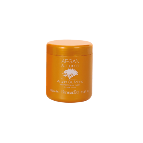 Силно възстановяваща маска за коса с арганово масло FarmaVita Argan Sublime Oil Mask 1000мл