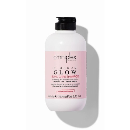 Подхранващ мицеларен шампоан с кератин Farmavita Omniplex Blossom Glow Bond Care Shampoo 250мл