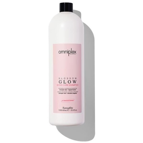 Подхранващ мицеларен шампоан с кератин Farmavita Omniplex Blossom Glow Bond Care Shampoo 1000мл
