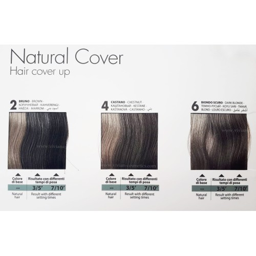 МЪЖКА БОЯ ЗА КОСА HAIR COMPANY NATURAL COVER 60мл