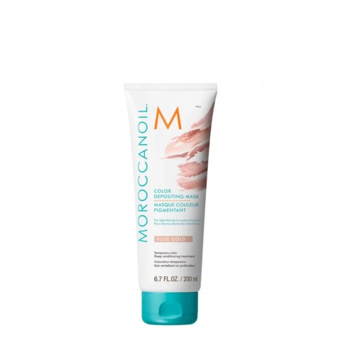 Оцветяваща маска за коса цвят розово злато Moroccanoil Color Depositing Mask Rose Gold 200мл