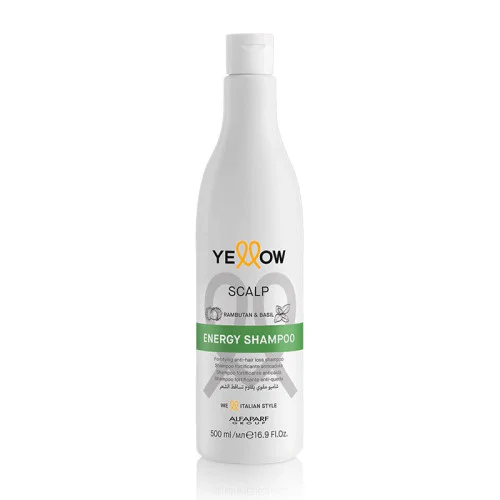 Енергизиращ шампоан против косопад Yellow Scalp Energy Shampoo 500мл