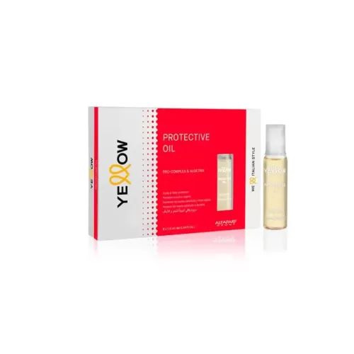 Защитно масло ампули за боядисана коса Yellow Color Care Protective Oil 6x13мл