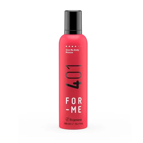 Пяна за обем за всички типове коса Framesi 401 Give Me Body Mousse 300мл