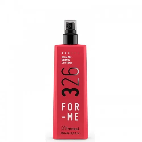 Спрей за блясък за къдрава коса Framesi 326 For Me Shine Me Brightly Curl Spray 200мл