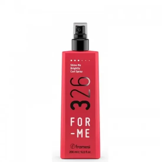 Спрей за блясък за къдрава коса Framesi 326 For Me Shine Me Brightly Curl Spray 200мл
