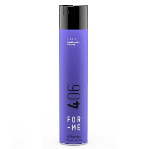Лак за коса с ремоделиращо  действие за силна фиксация Framesi 406 Hold and Brush Me Hairspray 500мл