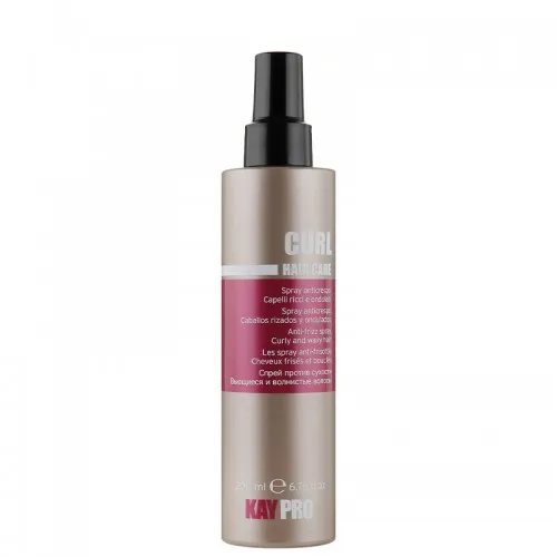 Спрей за къдрици против набухване с анти-фриз ефект KAYPRO Curl Anti-frizz Spray 200мл
