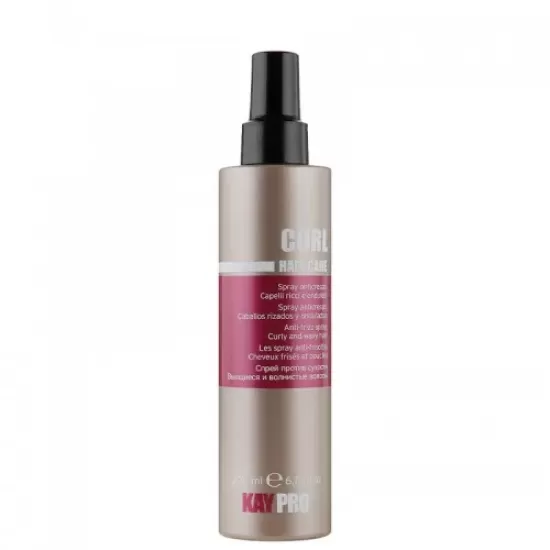 Спрей за къдрици против набухване с анти-фриз ефект KAYPRO Curl Anti-frizz Spray 200мл