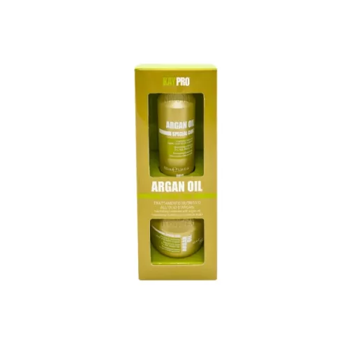 Мини комплект шампоан и маска с арганово олио KAYPRO Argan Oil 2х100мл