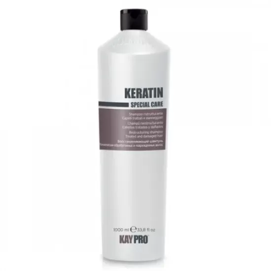 Възстановяващ шампоан с кератин за увредена коса KAYPRO Keratin Shampoo 1000мл