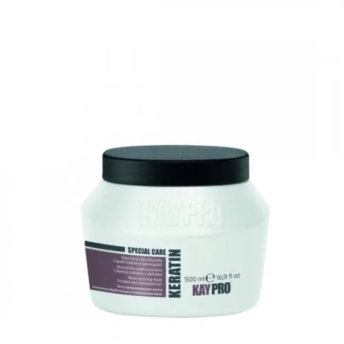 Възстановяваща маска с кератин за увредена коса KAYPRO Keratin Mask 500мл