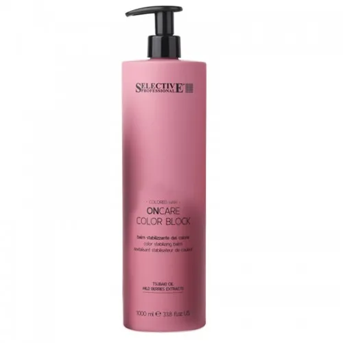 БАЛСАМ ЗА СТАБИЛИЗИРАНЕ НА ЦВЕТА НА БОЯДИСАНАТА КОСА SELECTIVE ONCARE COLOR BLOCK BALM 1000ML