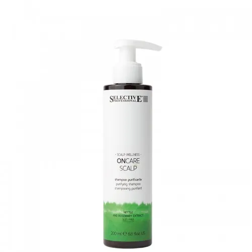 ПОЧИСТВАЩ ШАМПОАН ЗА СКАЛП ПРОТИВ ПЪРХОТ SELECTIVE PROFESSIONAL ONCARE SCALP PURIFYING SHAMPOO 200мл
