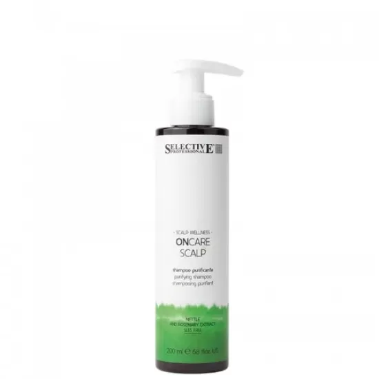 ПОЧИСТВАЩ ШАМПОАН ЗА СКАЛП ПРОТИВ ПЪРХОТ SELECTIVE PROFESSIONAL ONCARE SCALP PURIFYING SHAMPOO 200мл