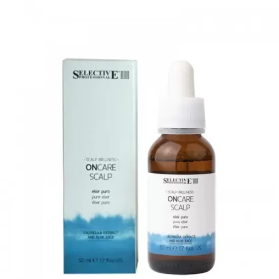 ВЪЗСТАНОВЯВАЩ ЧИСТ ЕЛИКСИР ЗА ВСЕКИ ТИП КОСА И СКАЛП SELECTIVE PROFESSIONAL ONCARE SCALP PURE ELIXIR 50ML