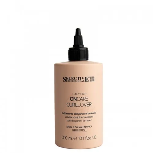 ДИСЦИПЛИНИРАЩА ЛАМИНИРАЩА ТЕРАПИЯ ЗА КЪДРАВА КОСА SELECTIVE ON CARE CURLLOVER LAMELLAR TREATMENT 300ML