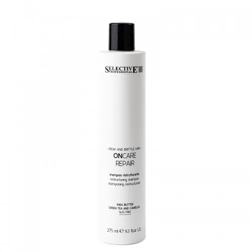ВЪЗСТАНОВЯВАЩ ШАМПОАН ЗА УВРЕДЕНА И НАКЪСАНА КОСА SELECTIVE ON CARE REPAIR SHAMPOO 275ML