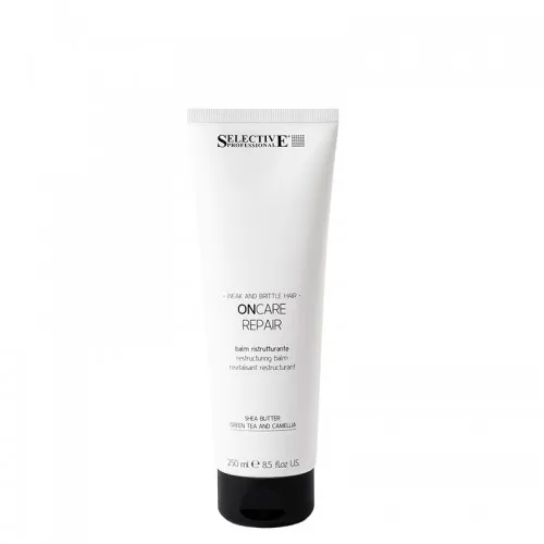 ВЪЗСТАНОВЯВАЩ БАЛСАМ ЗА УВРЕДЕНА И НАКЪСАНА КОСА SELECTIVE ON CARE REPAIR BALM 250ML