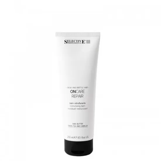 ВЪЗСТАНОВЯВАЩ БАЛСАМ ЗА УВРЕДЕНА И НАКЪСАНА КОСА SELECTIVE ON CARE REPAIR BALM 250ML