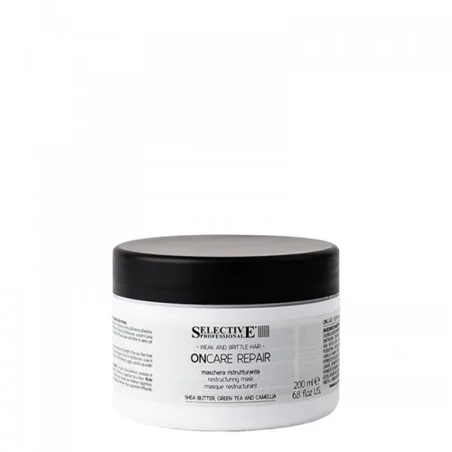 ВЪЗСТАНОВЯВАЩА МАСКА ЗА УВРЕДЕНА И НАКЪСАНА КОСА SELECTIVE ON CARE REPAIR MASK 200ML