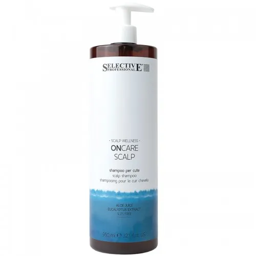 ШАМПОАН ЗА ИНТЕНЗИВНО ПОЧИСТВАНЕ ЗА ВСЕКИ ТИП СКАЛП SELECTIVE PROFESSIONAL ONCARE SCALP SKIN SHAMPOO 950мл