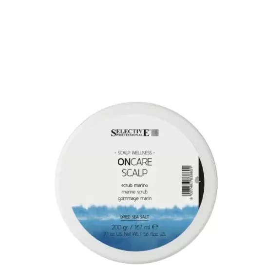 ДЪЛБОКО ДЕТОКСИКИРАЩА МОРСКА СКРАБ ЗА СКАЛП SELECTIVE PROFESSIONAL ONCARE SCALP MARINE SCRUB 200гр