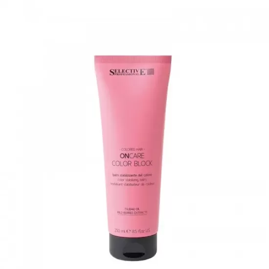 БАЛСАМ ЗА СТАБИЛИЗИРАНЕ НА ЦВЕТА НА БОЯДИСАНАТА КОСА SELECTIVE ONCARE COLOR BLOCK BALM 250ML